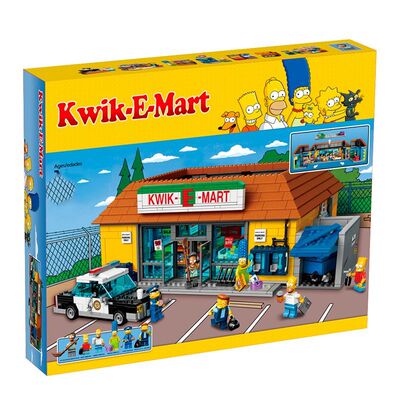 16004 积木71016辛普森超市Kwik-E-Mart 拼装女孩玩具礼物