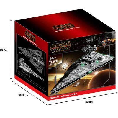 积木星球75252大战帝国歼星舰拼装模型街景建筑玩具礼物8岁系列