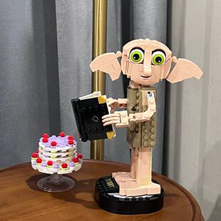 多比小精灵76421哈利波特系列益智拼装积木模型玩具礼高难度男孩