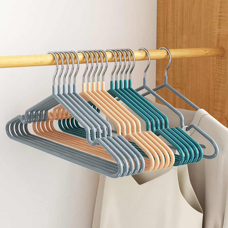 速发无痕衣挂家用衣架防滑晾衣架防肩角衣柜100个加粗加厚晒衣撑
