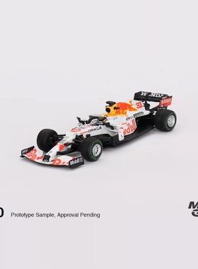 MINIGT 1:64红牛F1赛车Red Bull 11号33号RB16B合金车模679 680