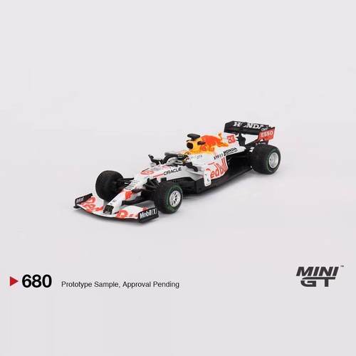 MINIGT 1:64红牛F1赛车Red Bull 11号33号RB16B合金车模679 680