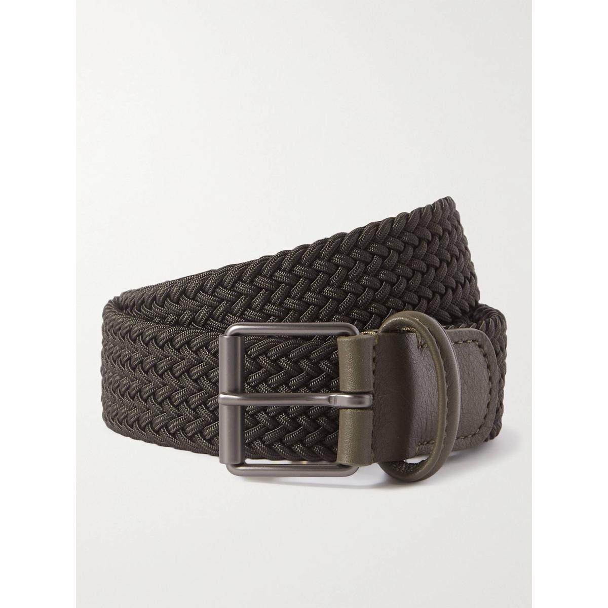 含税代购Anderson's 3cm 皮革饰边编织弹性皮带2021新款秋冬男士在类目 服饰配件/皮带/帽子/围巾, 腰带/皮带/腰链中 - 来自Buy2taobao.com提供专业的淘宝代购服务