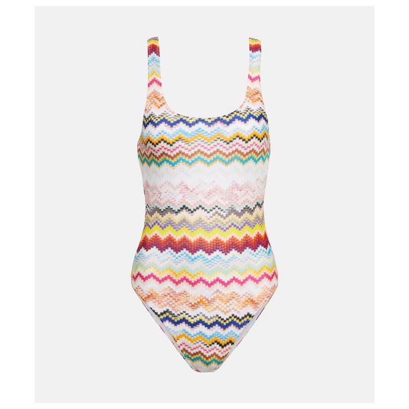 missoni mare 条纹针织泳衣女