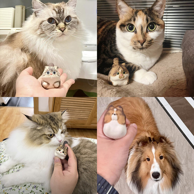 猫猫狗狗定制专区柯基柴犬边牧三花猫咪版花花纹纪念手办周边礼物