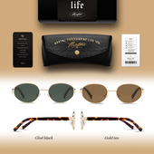 Montma美式 穿搭太阳镜开车驾驶摩托墨镜 M715复古玩家眼镜男女个性