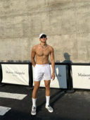 白 运动健身速干透气四分短裤 黑 JZD 夏季 美式 带内衬百搭休闲裤