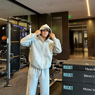 JZD秋季卫衣卫裤运动休闲套装男