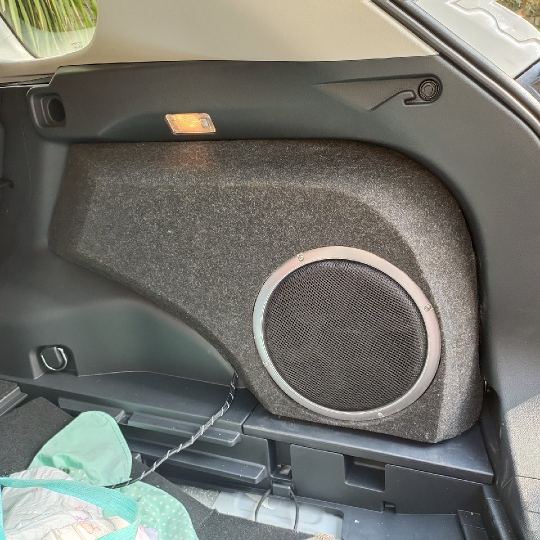 RAV4荣放24款低音炮 威兰达 木箱 后备箱不占空间  10寸 12寸喇叭
