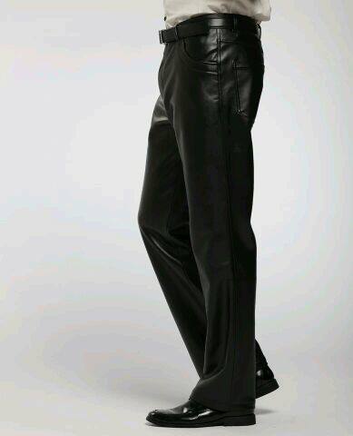 Pantalon cuir homme - Ref 1488532 Image 5