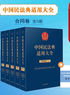 中国民法典适用大全合同卷全5册