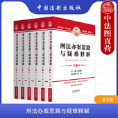 根据刑法修正案十一编写 正版 典型案例裁判思路规则司法解释释义刑法量刑参考书 胡云腾 中国法制 刑法办案思路与疑难释解 全6册