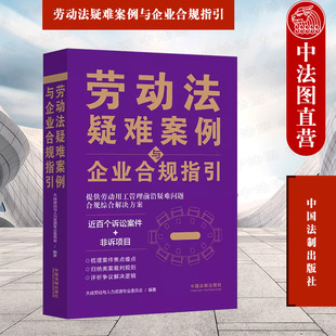 正版 2023新 劳动法疑难案例与企业合规指引 劳动用工管理 劳动关系认定 诉讼案件合规指引 人力资源管理者参考 劳动合同管理 法制
