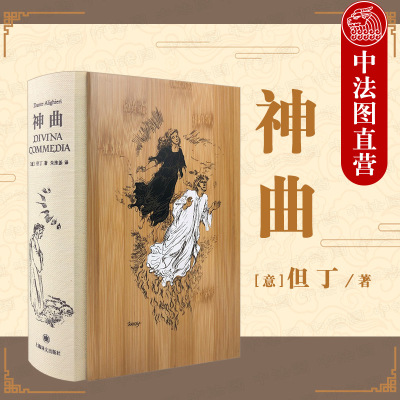 现货正版 神曲 插图珍藏本 但丁古典世界文学诗体译本 达达主义大师格罗茨手绘插图版 西方文学史 地狱篇炼狱篇天堂篇 上海译文
