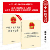 中华人民共和国刑事诉讼法 解释 最新 最高人民法院关于适用 新刑诉法法律法规单行本 修正版 正版