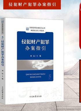 正版 刑事犯罪办案指引丛书 侵犯财产犯罪办案指引 刘辰 盗窃诈骗职务侵占罪司法解释典型案例实务 检察办案指引参考书 中国检察