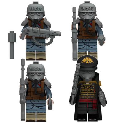 兼容乐高战锤拼装积木人