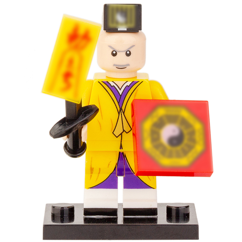 国产积木僵尸先生驱魔道长林正英九叔英叔第三方人仔玩具兼容乐高