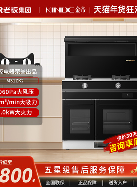 KINDE/金帝集成灶双腔双蒸一烤一体灶家用智能变频M31ZK2