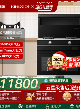 KINDE/金帝集成灶双腔双蒸一烤一体灶家用智能变频M31ZK2