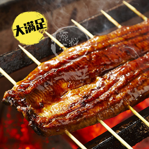 胜田烤鳗鱼肉多汁少活鳗烤制