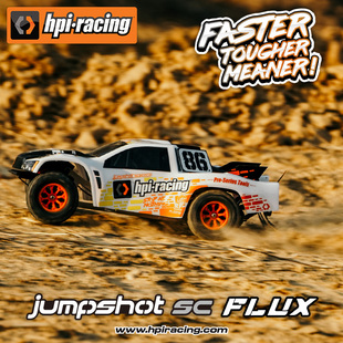 七叔 160031 HPI Jumpshot V2 SC FLUX 高速后驱无刷短卡 1/10