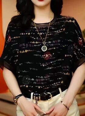 女士t恤短袖夏季韩版修身