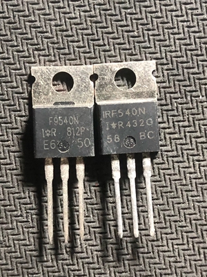 IRF540 IRF9540 IRF540N IRF9540N 原装进口拆机 场效应管33A100V