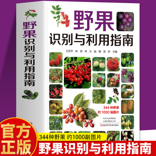野果识别与利用指南书正版书籍