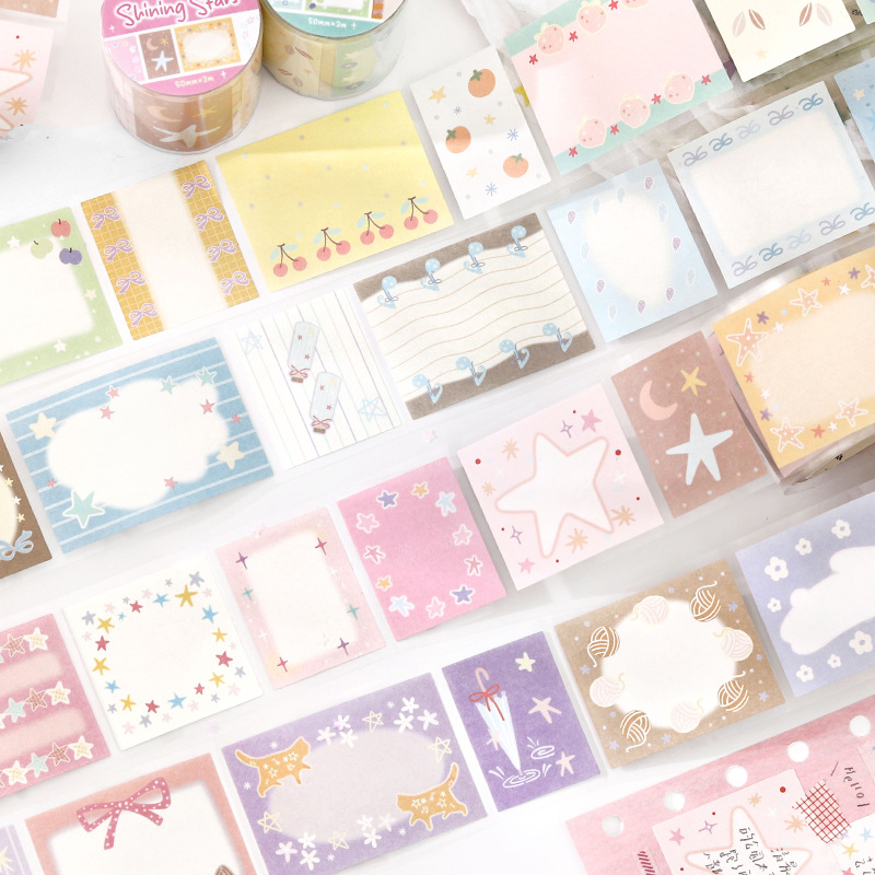 信的恋人标签贴胶带梦幻小镇系列