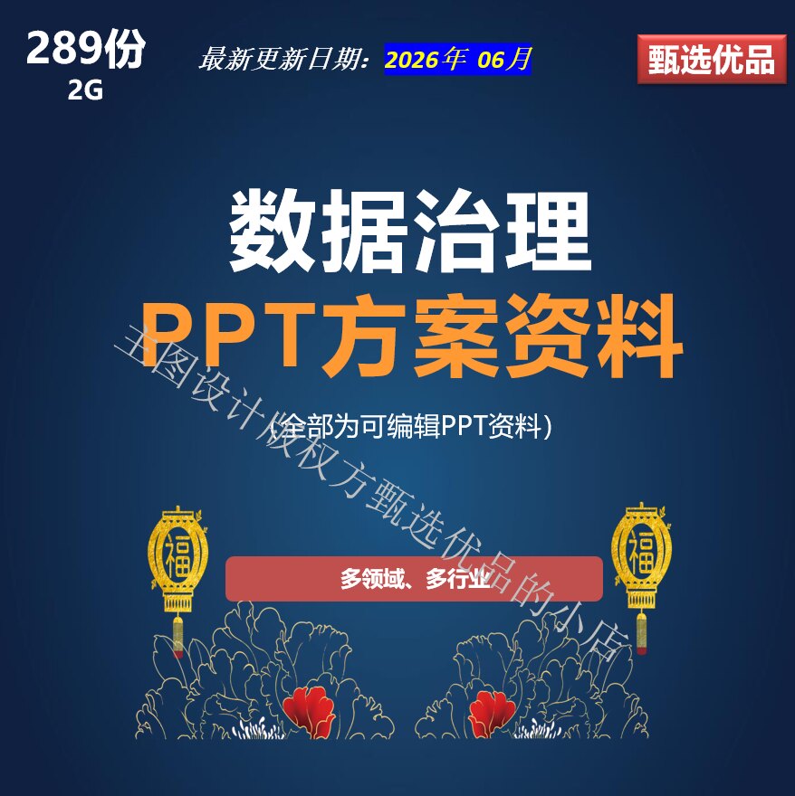 集团企业数据治理总体建设PPT