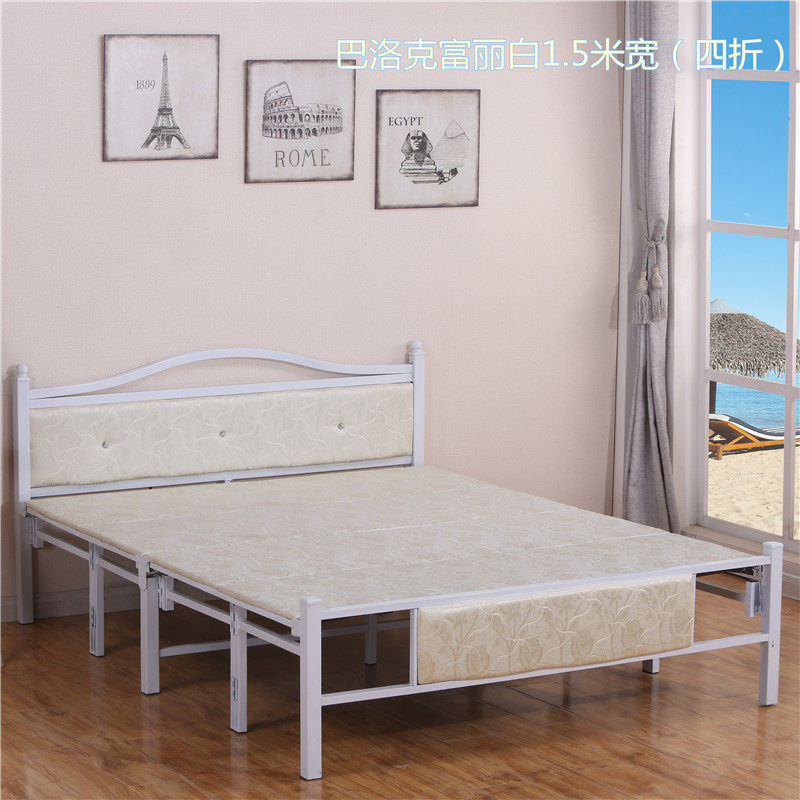 可折叠床 单人床午休床行军床出租房午睡床 加固木板海绵床四折床在类目 住宅家具, 床类, 折叠床/午休床中 - 来自Buy2taobao.com提供专业的淘宝代购服务