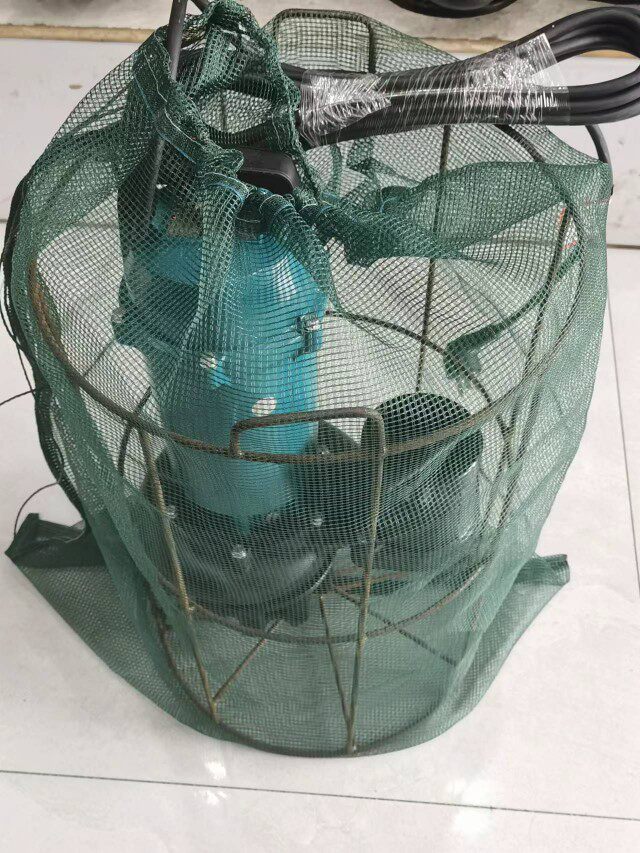 水泵保护罩铁罩铁篓子1寸2寸3寸4寸6寸网罩潜水泵污水泵过滤笼子