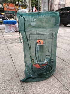 水泵保护罩铁罩铁篓子1寸2寸3寸4寸6寸网罩潜水泵污水泵过滤笼子