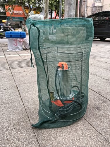 水泵保护罩铁罩铁篓子1寸2寸3寸4寸6寸网罩潜水泵污水泵过滤笼子