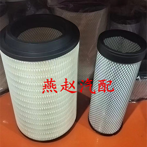 K2437空气滤芯适配新款解放J6G领航版货车空滤PU2437滤清器格J6g