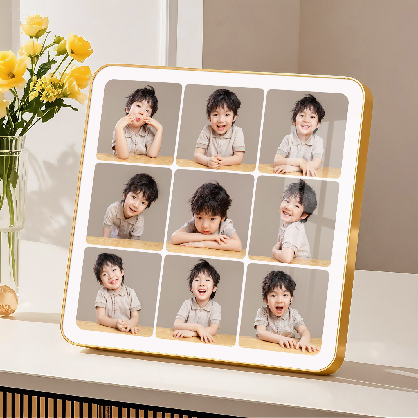 九宫格相框摆台照片定制宝宝婚纱