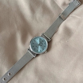 轻奢小众气质防水小表盘 高颜值圆盘钢带链条表 2025新款 手表女款