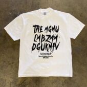 潮牌短袖 宽松休闲百 潮流字母印花T恤男女夏季 t恤230G重磅短袖 美式