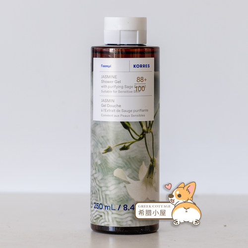 korres茉莉花沐浴露花香250ml