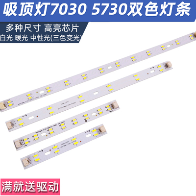 led灯条光源长方形改装贴片双色