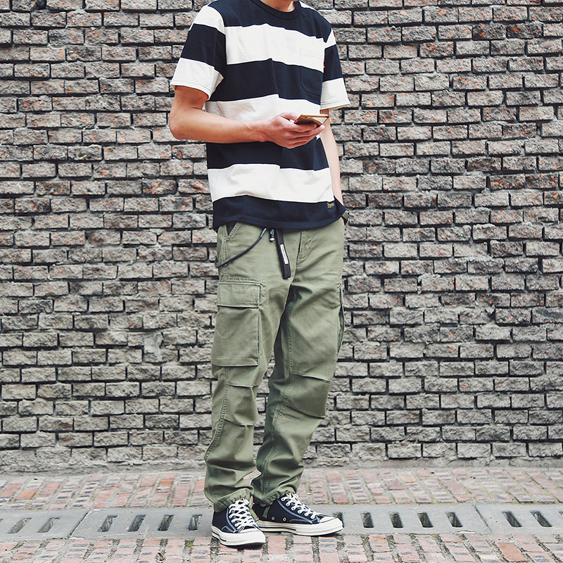 3714street Steady Cargo Pant可束脚水洗宽松休闲立体口袋工装裤