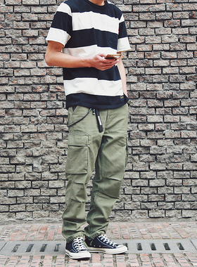 714street Steady Cargo Pant可束脚水洗宽松休闲立体口袋工装裤