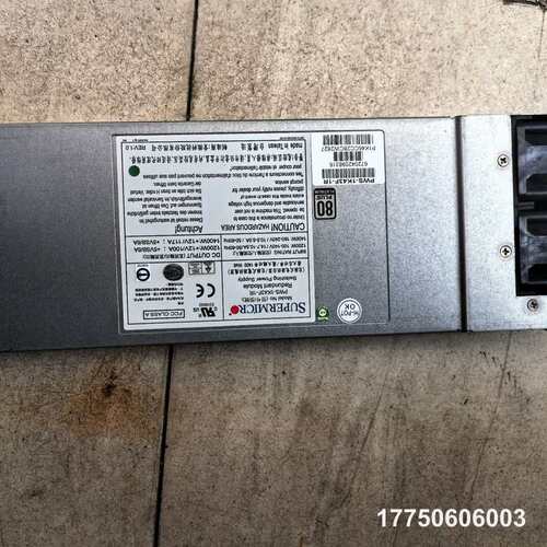 超微 PWS-1K43F-1R 1400W 服务器电源 冗余