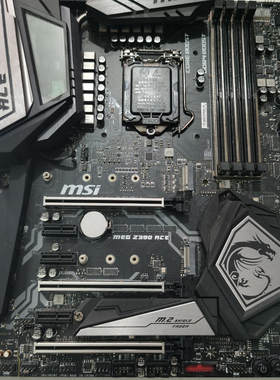 微星MEG Z390 ACE战神主板，，功能正常，没修过