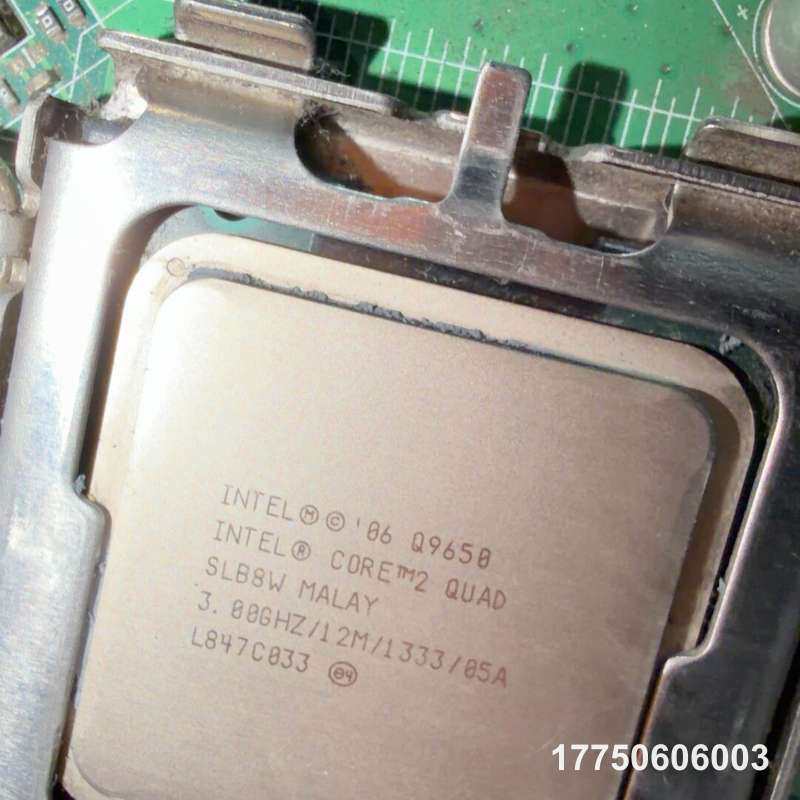 Intel Q9650 四核CPU，Core 2 Quad，