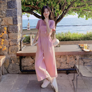 薄款 背带裤 两件套2C219 现货主推 P135 新款 6007 K178 2025夏季