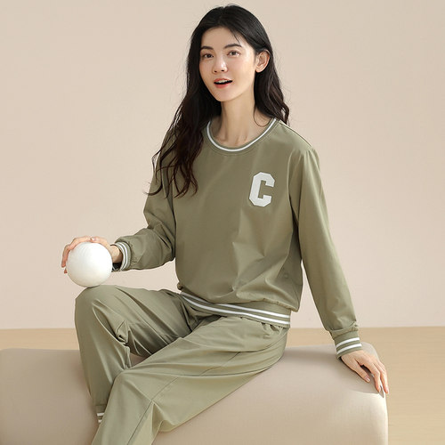 女2024年新款莱卡棉睡衣