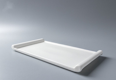 平盘陶瓷成人长方形摆盘12寸简约