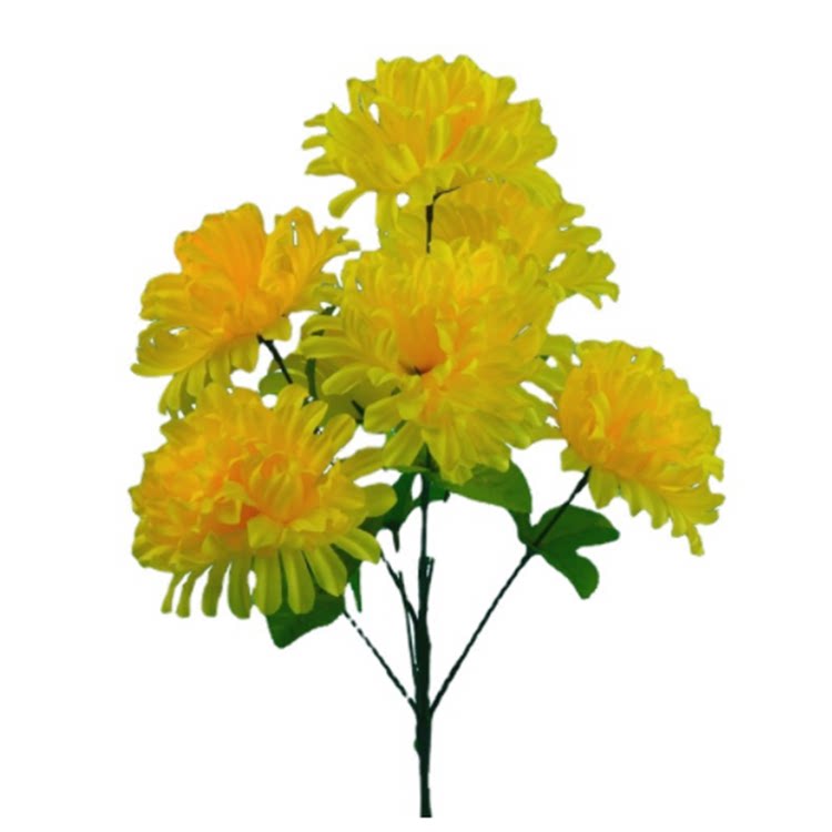 包邮10束起仿真菊花7头大丽菊仿真花/假花